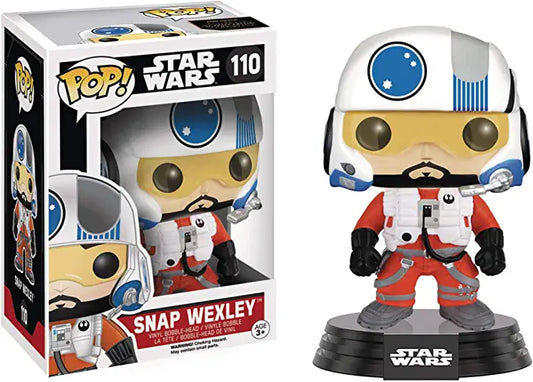 Star Wars: The Force Awakens - Snap Wexley X-Wing Pilot #110 Vinyl Figure