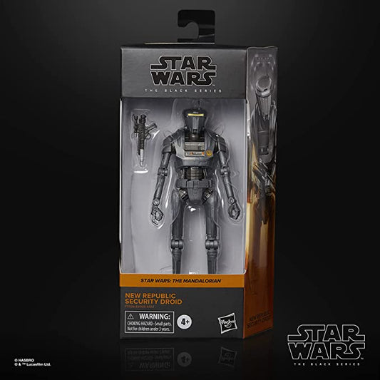 Star Wars The Black Series New Republic Security Droid Toy 6-Inch-Scale Star Wars: The Mandalorian Action Figure