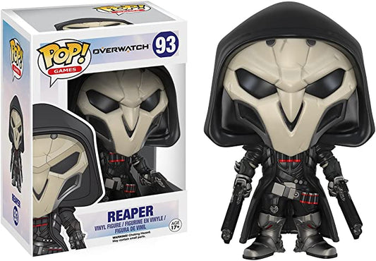 Funko Pop! Games: Overwatch Action Figure - Reaper #93 Captain Comics and Collectables Pty Ltd