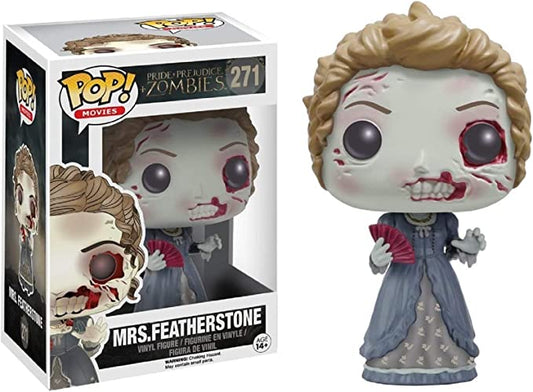 Funko Pop! Movies: Pride and Prejudice and Zombies - Mrs. Featherstone Vinyl Figure #271 Captain Comics and Collectables Pty Ltd