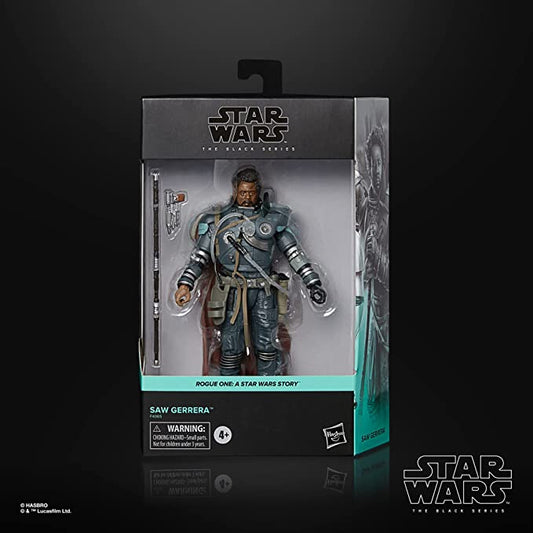 Star Wars The Black Series Saw Gerrera Toy 6-Inch-Scale Rogue One: A Story Collectible Action Figure Captain Comics and Collectables Pty Ltd