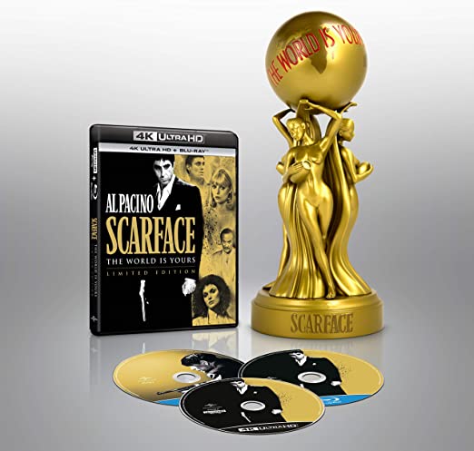 Scarface 1983 + Scarface 1932 Special Edition with Statue [Blu-ray]