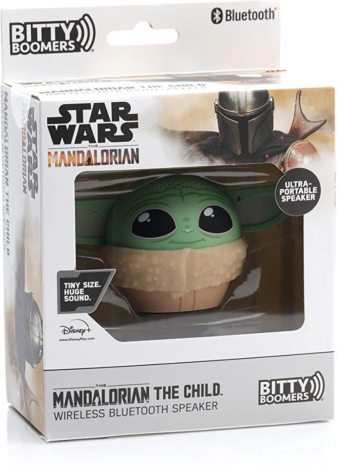 Bitty Boomers Star Wars The Mandalorian Grogu Mini Bluetooth Speaker - N05573