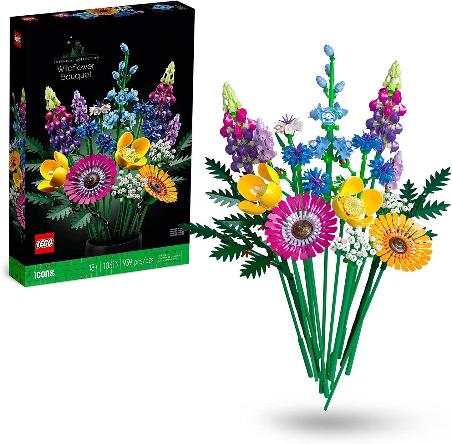 LEGO Icons Botanical Collection Wildflower Bouquet (10313) - N05552