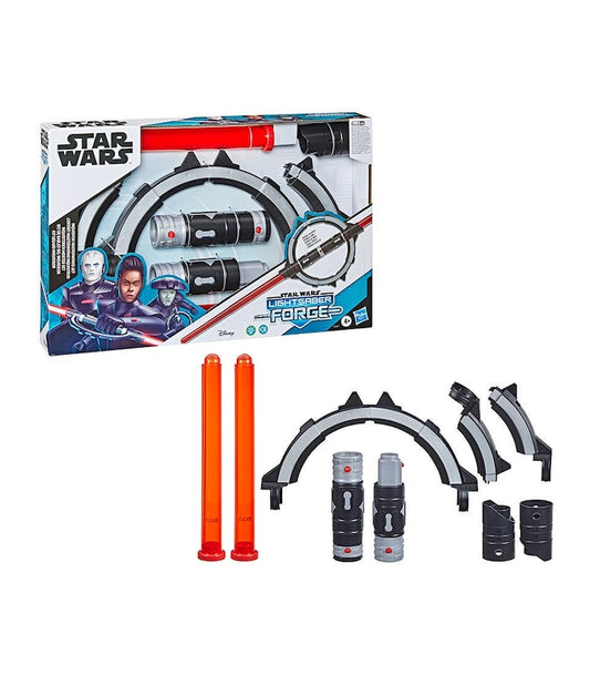 Star Wars Lightsaber Forge Inquisitor Masterworks Set Double-Bladed Electronic Lightsaber