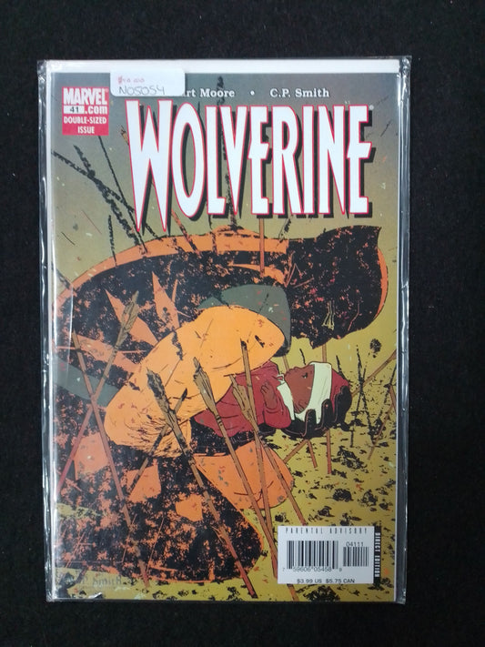 Marvel Comic Book Wolverine No.41 Double-Sized Issue - n05054