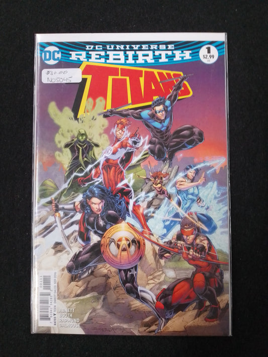 DC Universe Rebirth Titans #1 Comic Book - n05045
