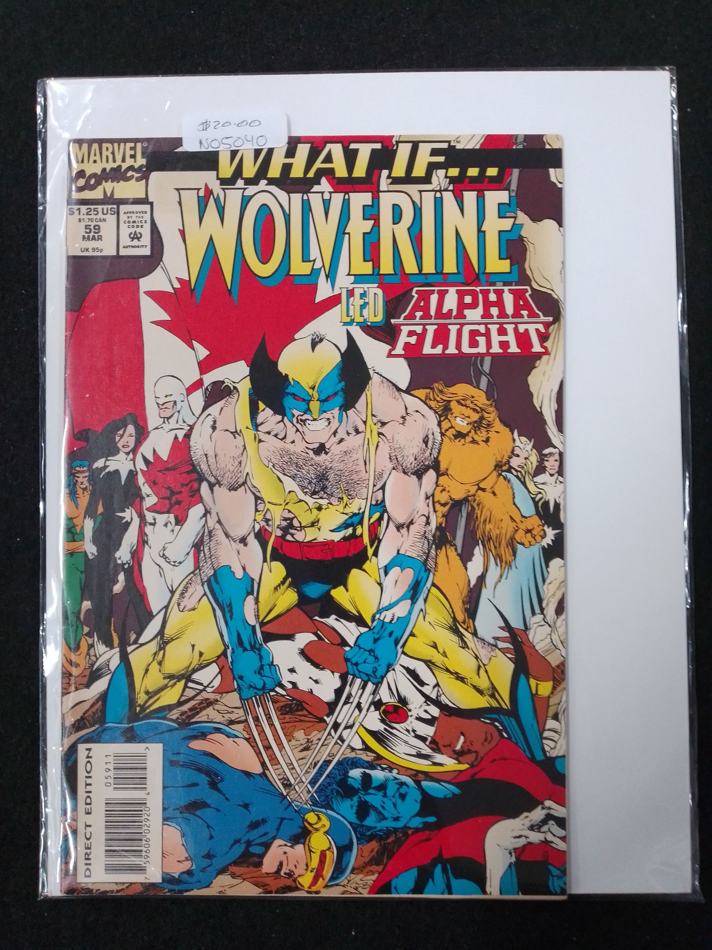 What If Wolverine led Alpha Flight #59 (1994 Marvel Comics) - n05040