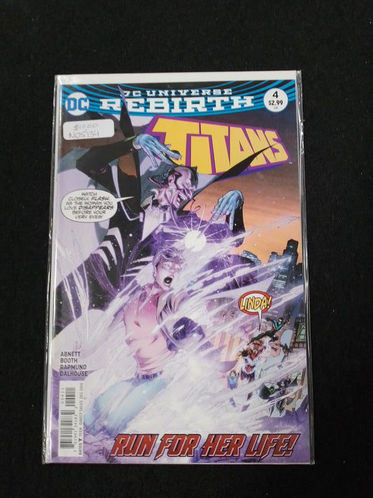 Dc Universe Rebirth Titans No 4 Comic Book - N05134