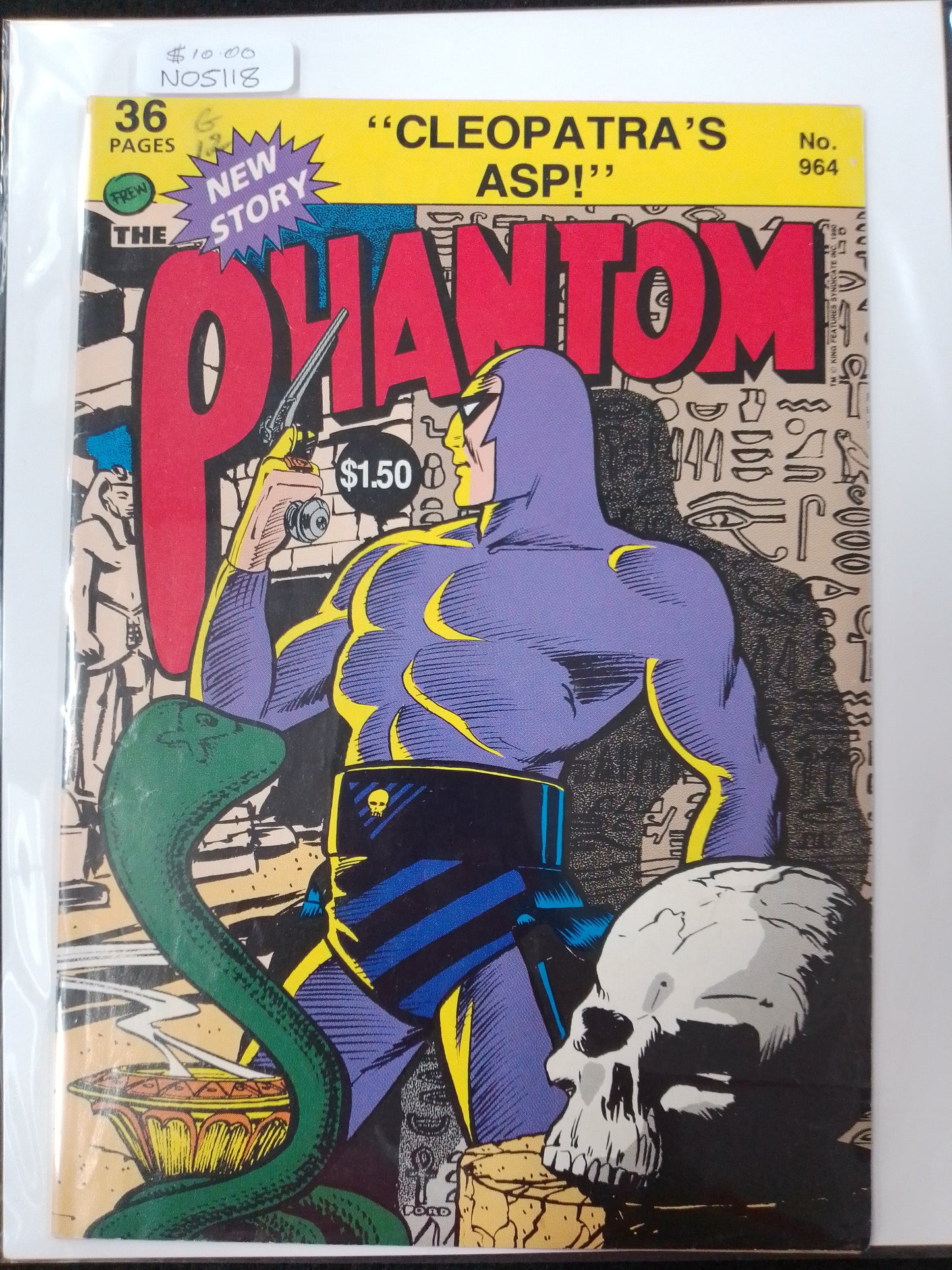 The Phantom Cleopatras Asp Comic Book - N05118