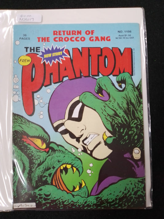 The Phantom Return Of The Croco Gang Comic Book - N05117