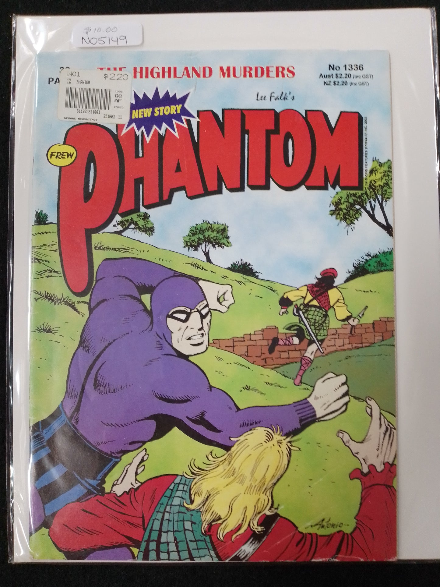 The Phantom The Highland Murders Comic Book - N05149