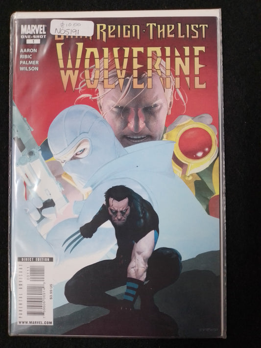 Wolverine Dark Reign The List #1 Comic Book - N05191