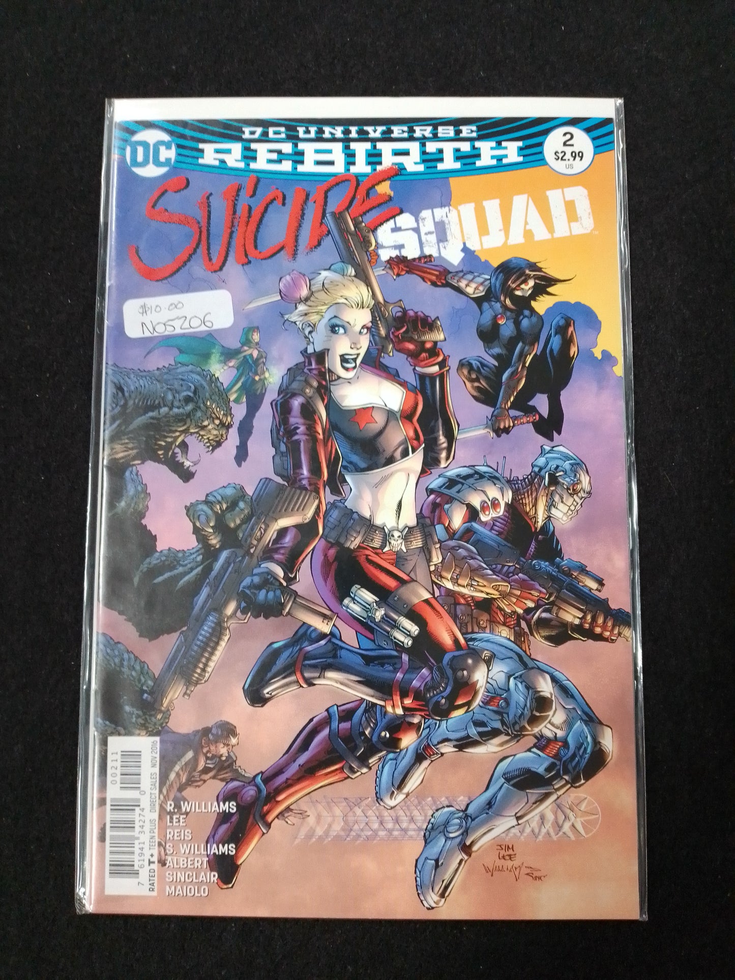 Dc Universe Rebirth Suicide Squad #2 Comic Book - N05206
