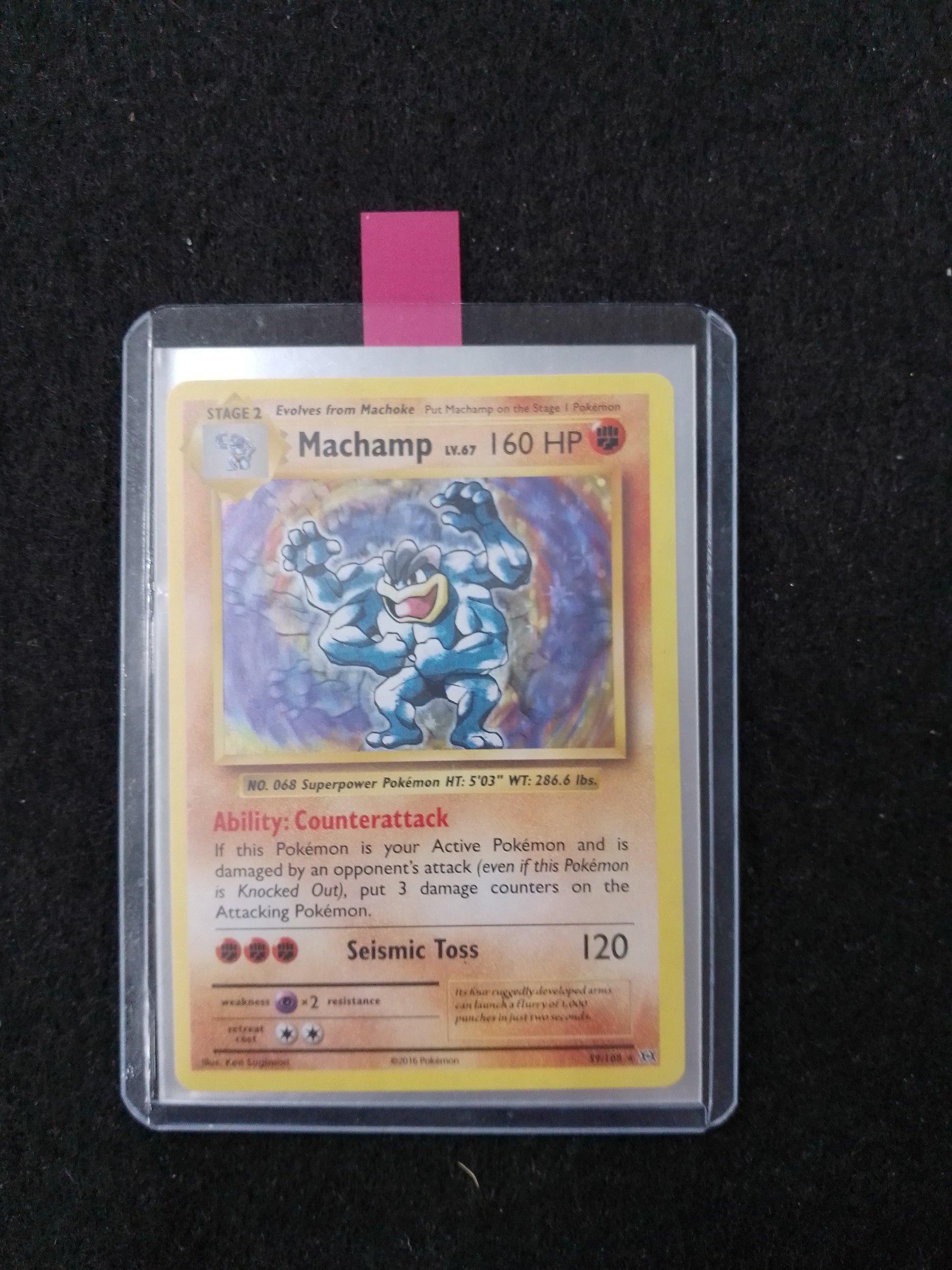 Pokemon Machamp LV.67 160HP 59/108 Trading Card - N05299 Captain Comics and Collectables Pty Ltd Pokemon Machamp LV.67 160HP 59/108 Trading Card - N05299 Captain Comics and Collectables Pty Ltd