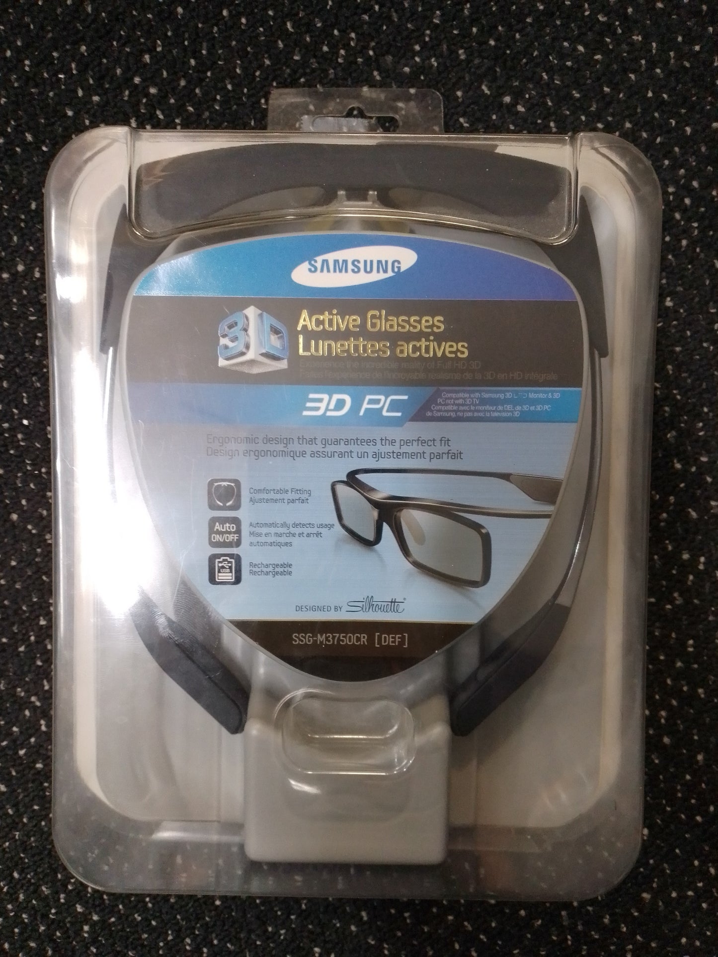 Samsung SSG-M3750CR 3D Rechargeable Glasses - N05360