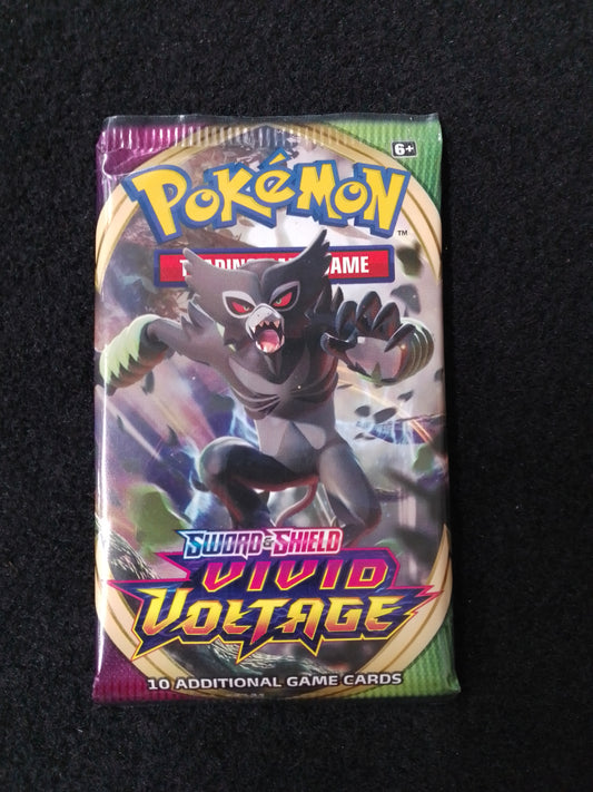 Pokemon Sword And Shield Vivid Voltage Card Pack - N05490