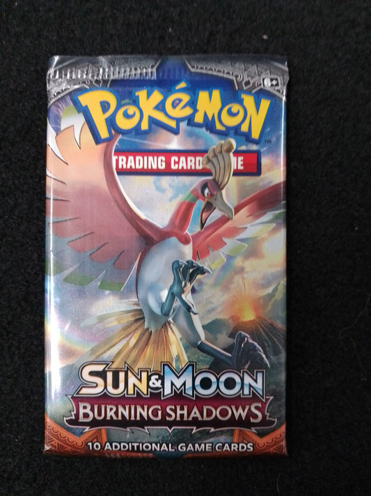 Pokemon Sun And Moon Burning Shadows Card Pack - N05507