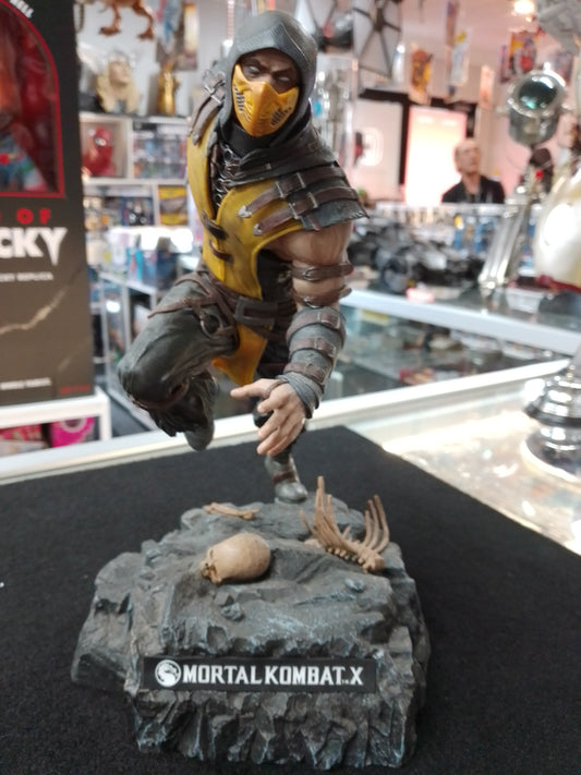 Mortal Kombat X Scorpion Statue Action Figure Kollectors Edition - N05690