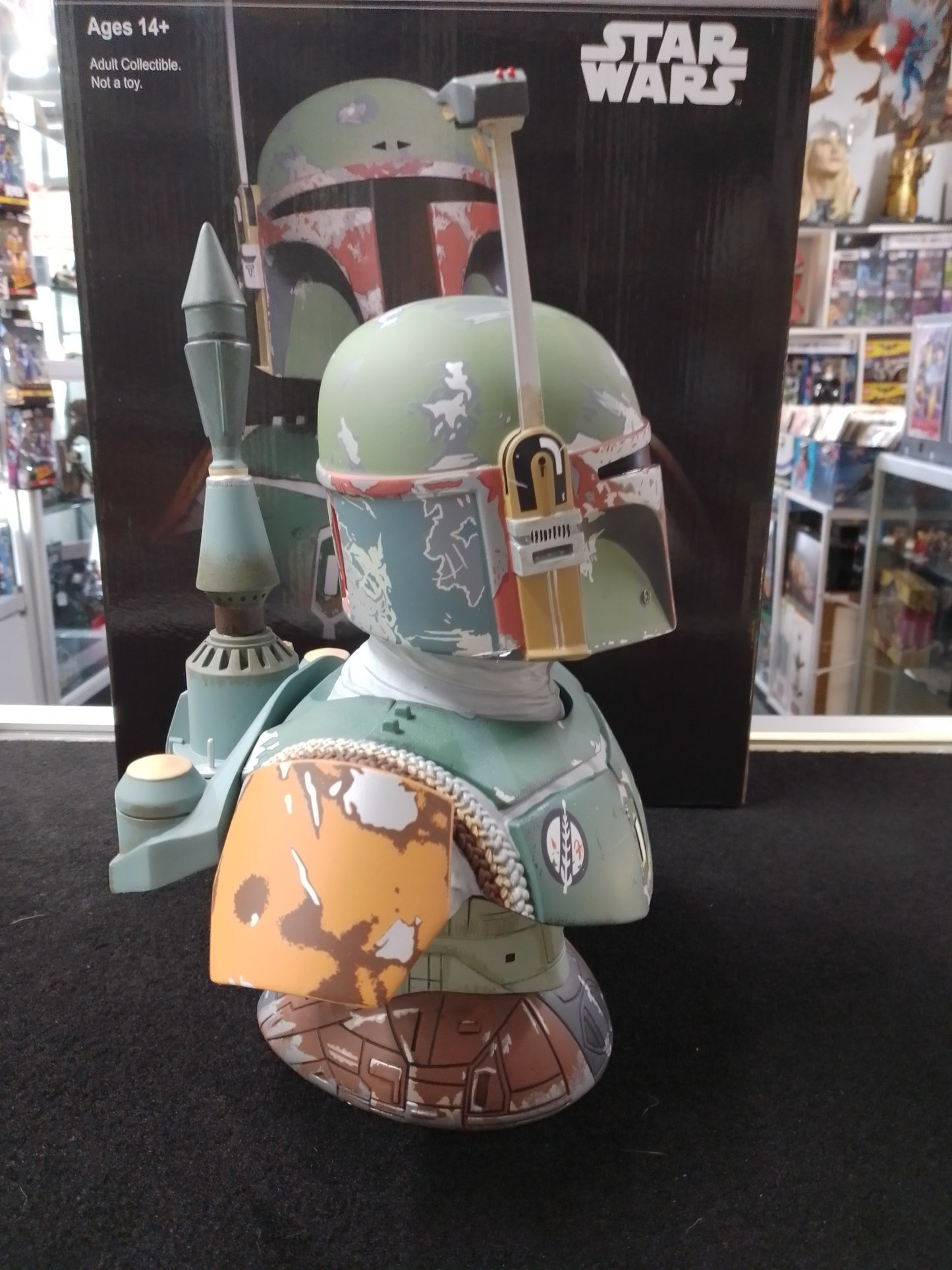 Star Wars Boba Fett 1/2 Scale Resin Bust - Legends In 3 Dimensions - N05749