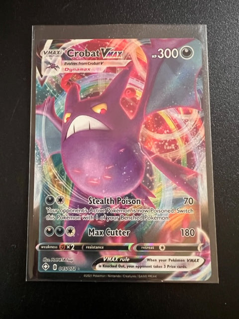Crobat VMAX Sword & Shield Black Star Promo Shiny NM Foil Pokemon 99 Captain Comics and Collectables Pty Ltd