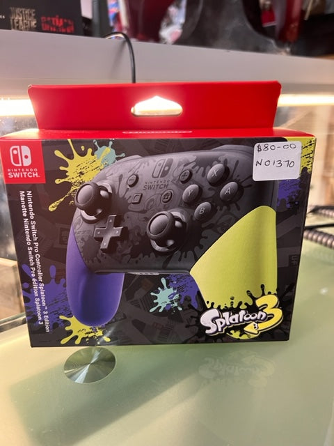 Nintendo switch pro controller splatoon