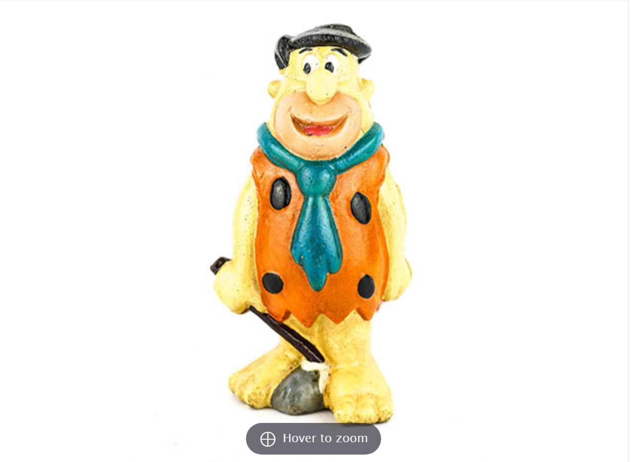 Vintage Style Cast Iron Fred Flintstone Money Box - N05399