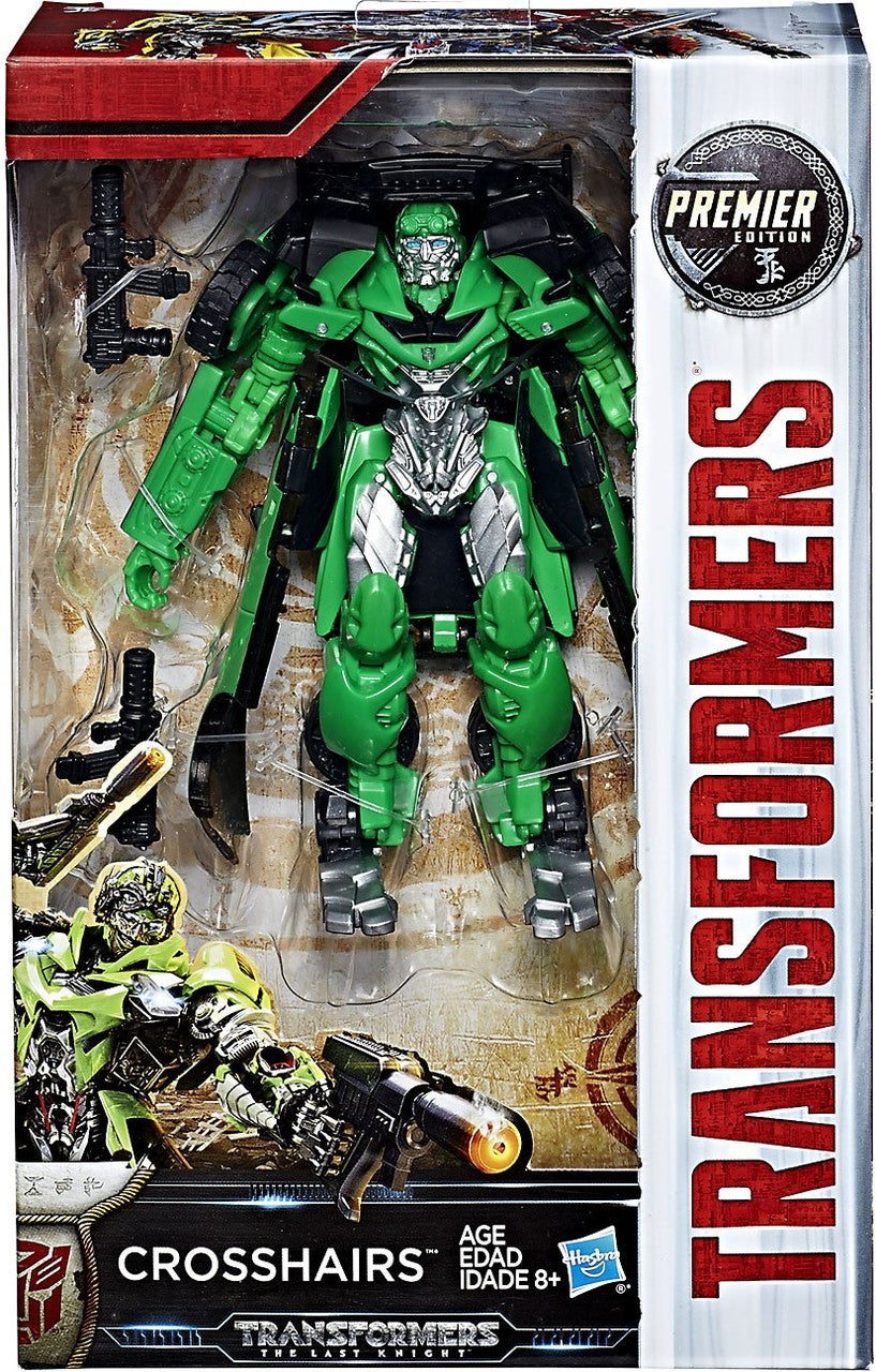 Transformers The Last Knight Premier Deluxe Crosshairs Action Figure