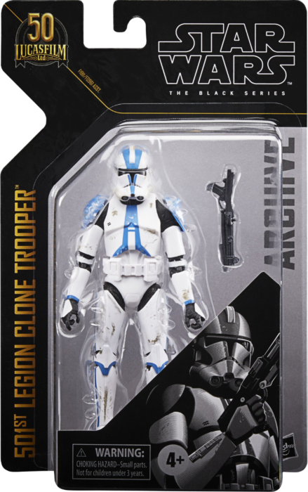 Star Wars - 501st Legion Clone Trooper Black Series Archive 6” Figure - N05756