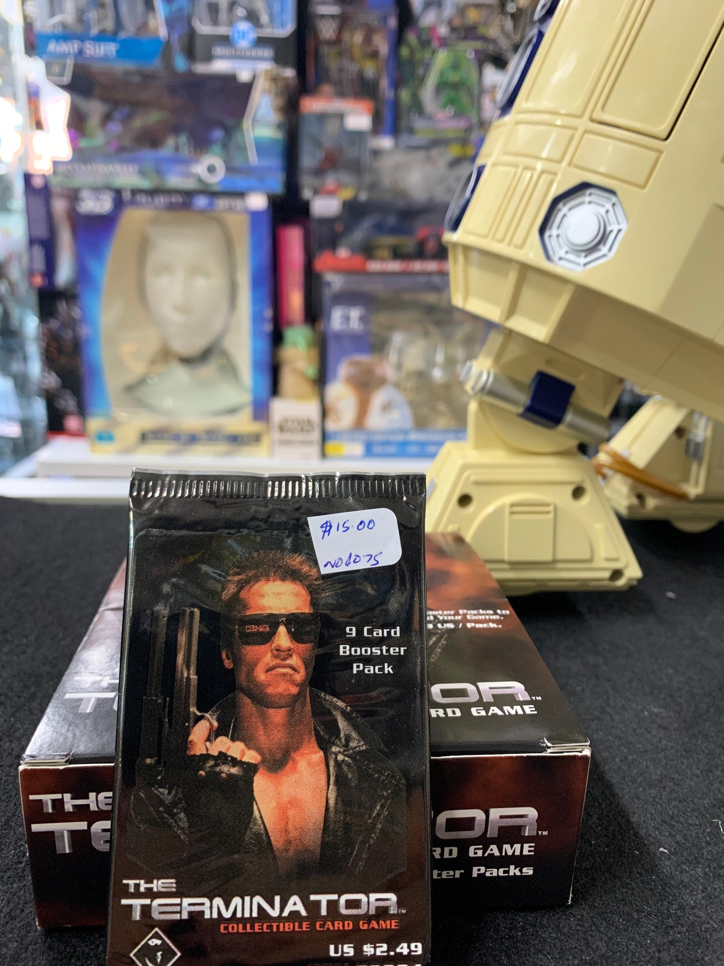 The terminator collectible cards 9 sealed