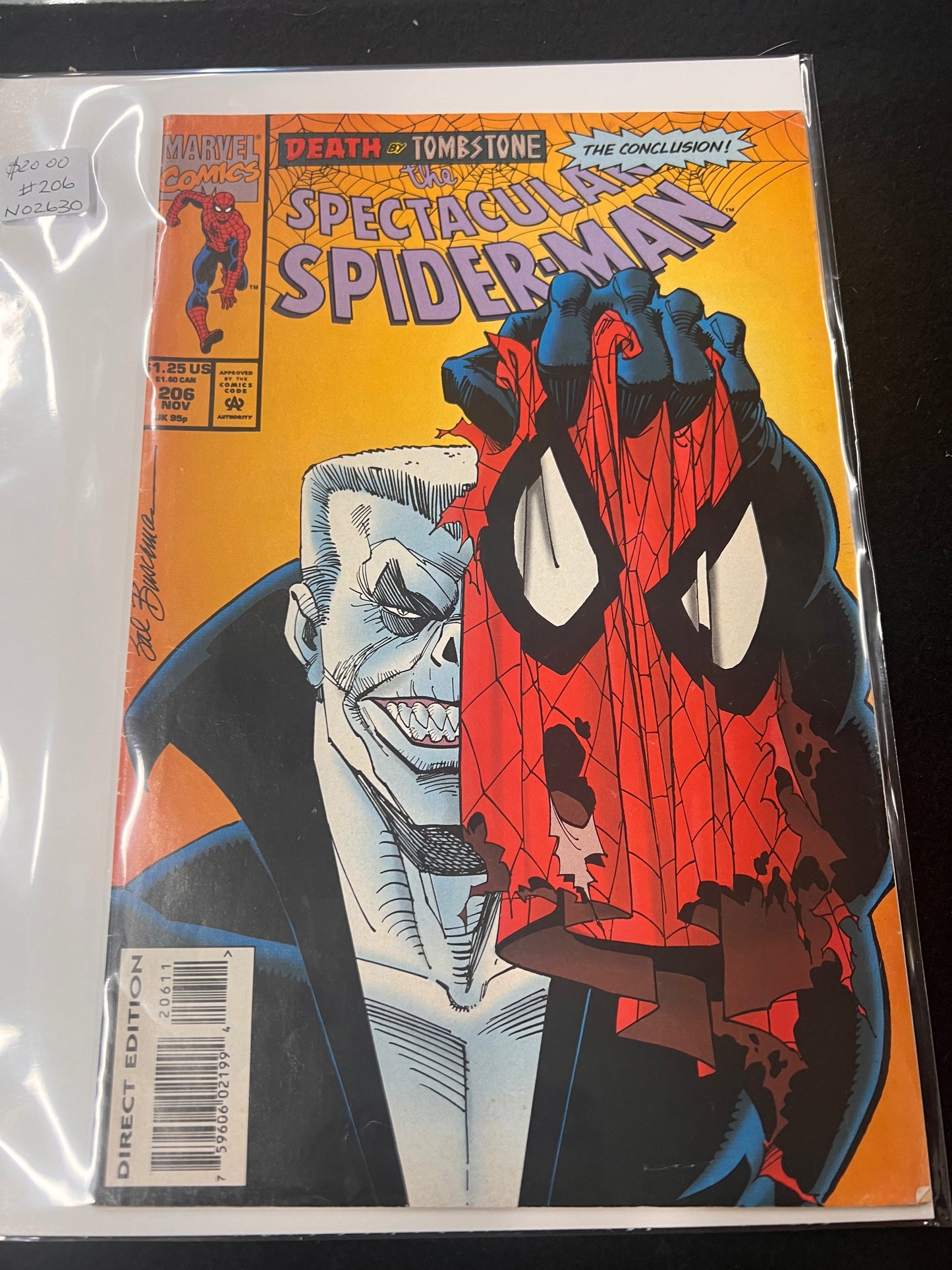 The Spectacular Spider Man #206