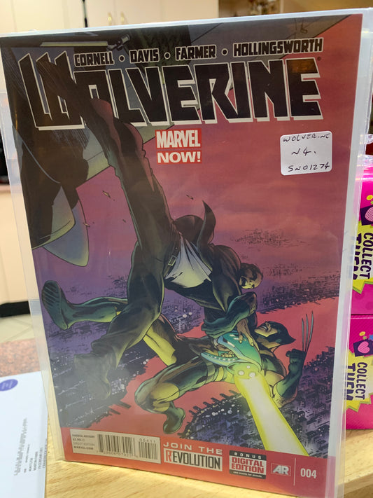 Wolverine number 4 comic
