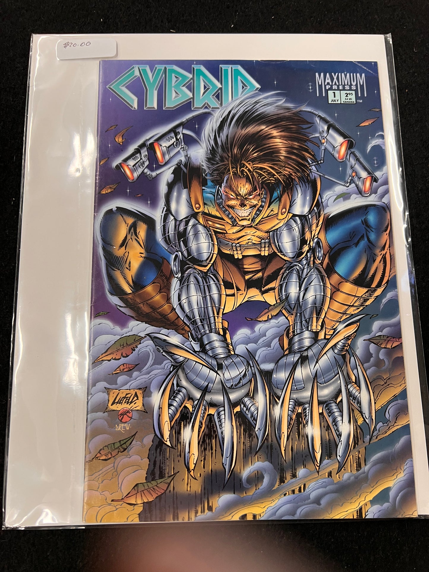 CYBRID # 1   MAXIMUM PRESS COMIC BOOK  1995