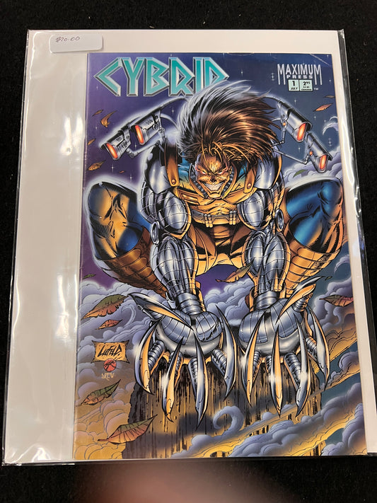 CYBRID # 1   MAXIMUM PRESS COMIC BOOK  1995