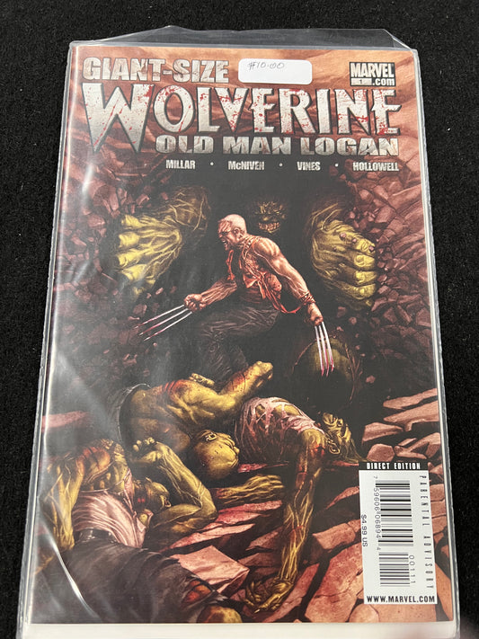 Giant-size Wolverine Old Man Logan #1A one shot. (Marvel 2009)