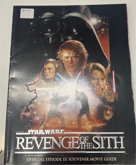 Star Wars Revenge of the Sith Official Episode III Souvenir Movie Guide