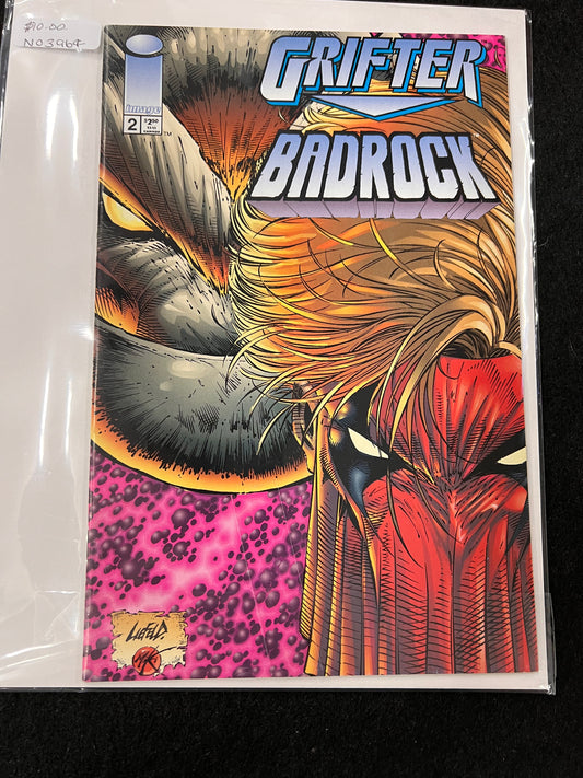 Grifter Badrock #2A Comic 1995 - Image Comics - Zealot Deathblow Spartan