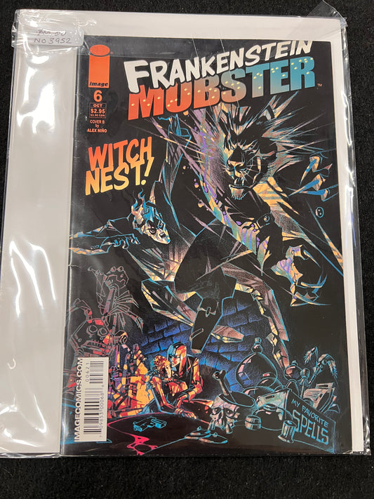 Frankenstein Mobster #6 B October 2004 Image Comics VARIANT
