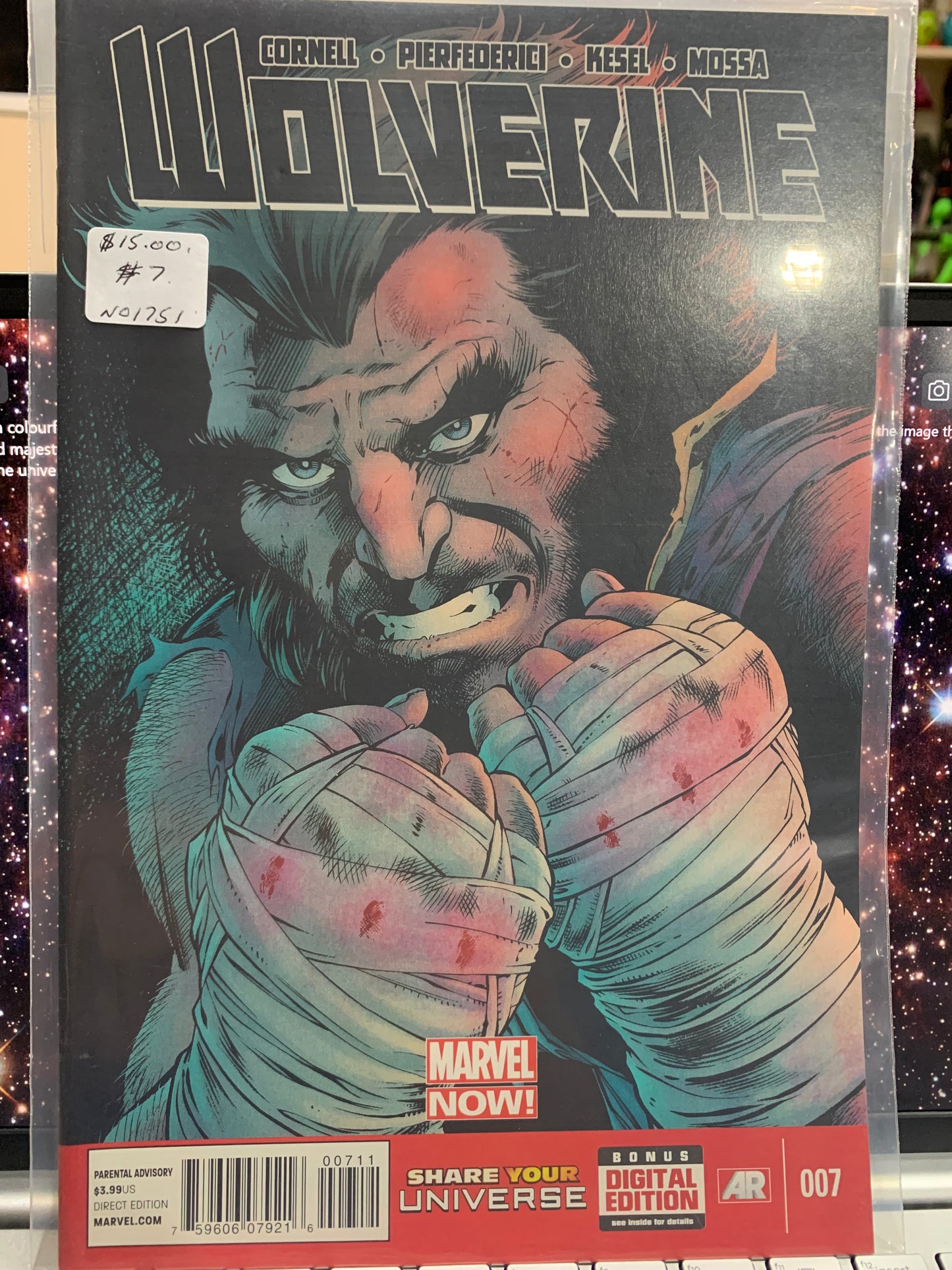 Wolverine comic n7