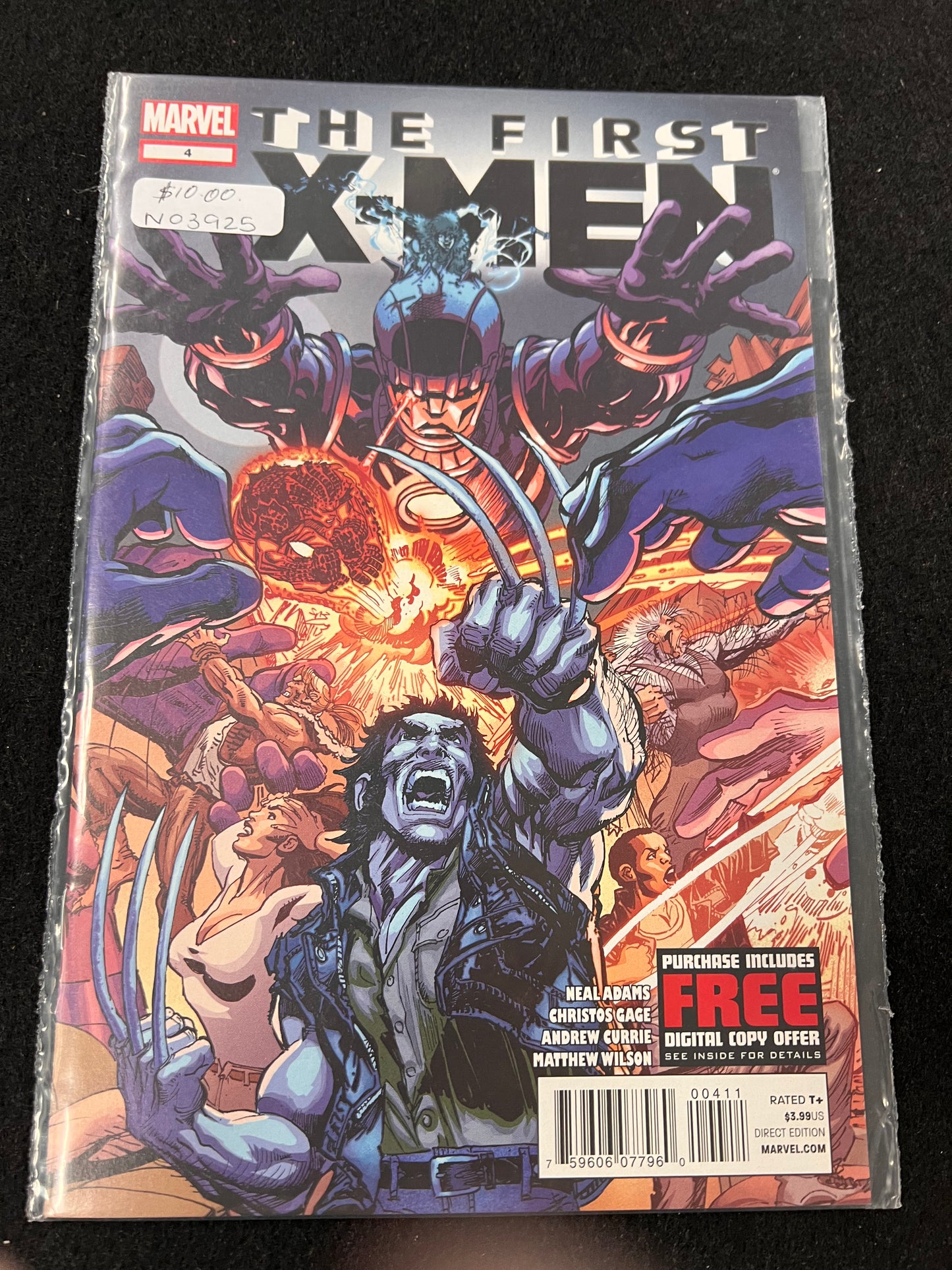 The First X-Men #4 (2012-2013) Marvel Comics, Neal Adams Cover,