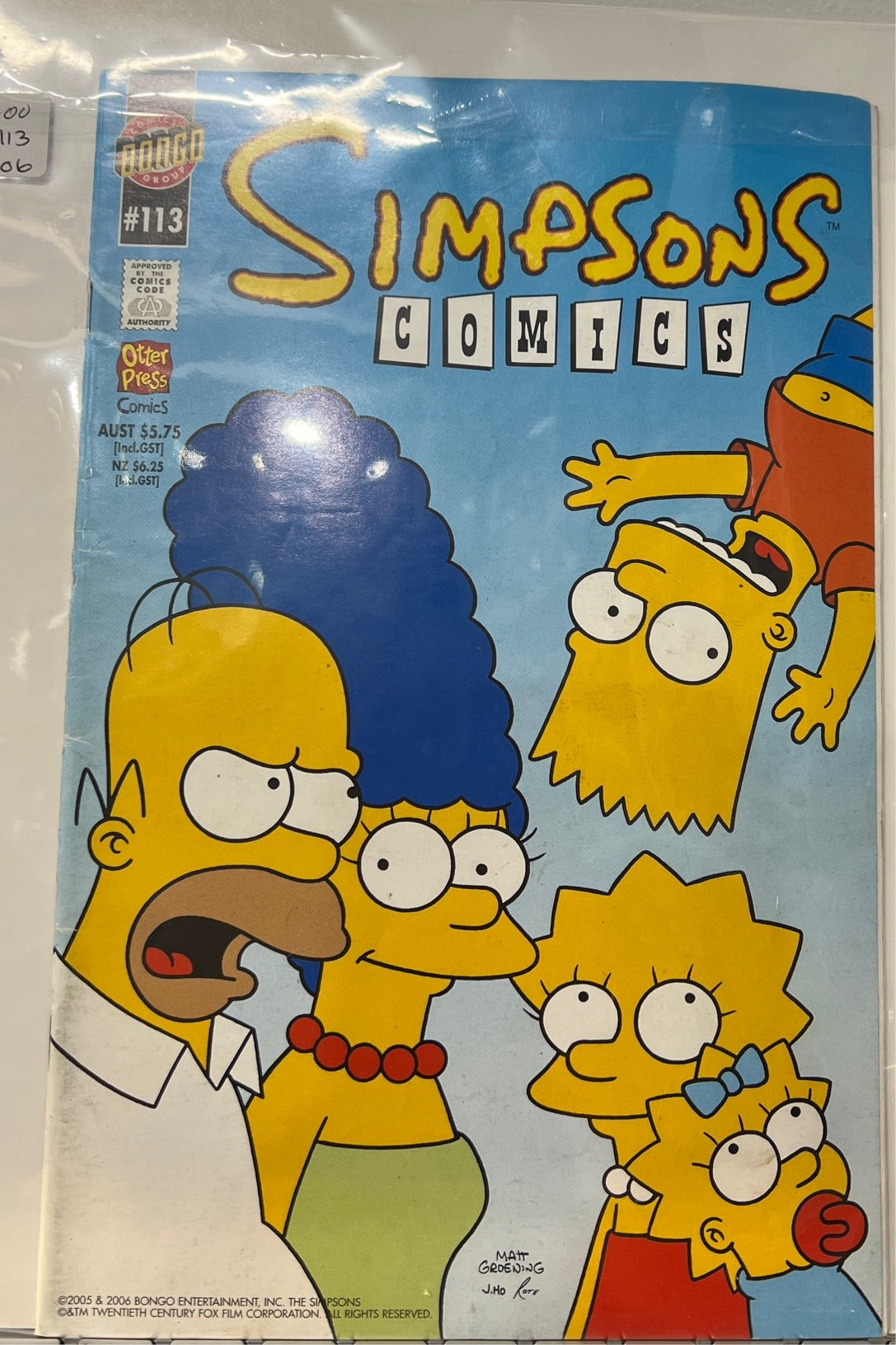 Simpson Comics # 113