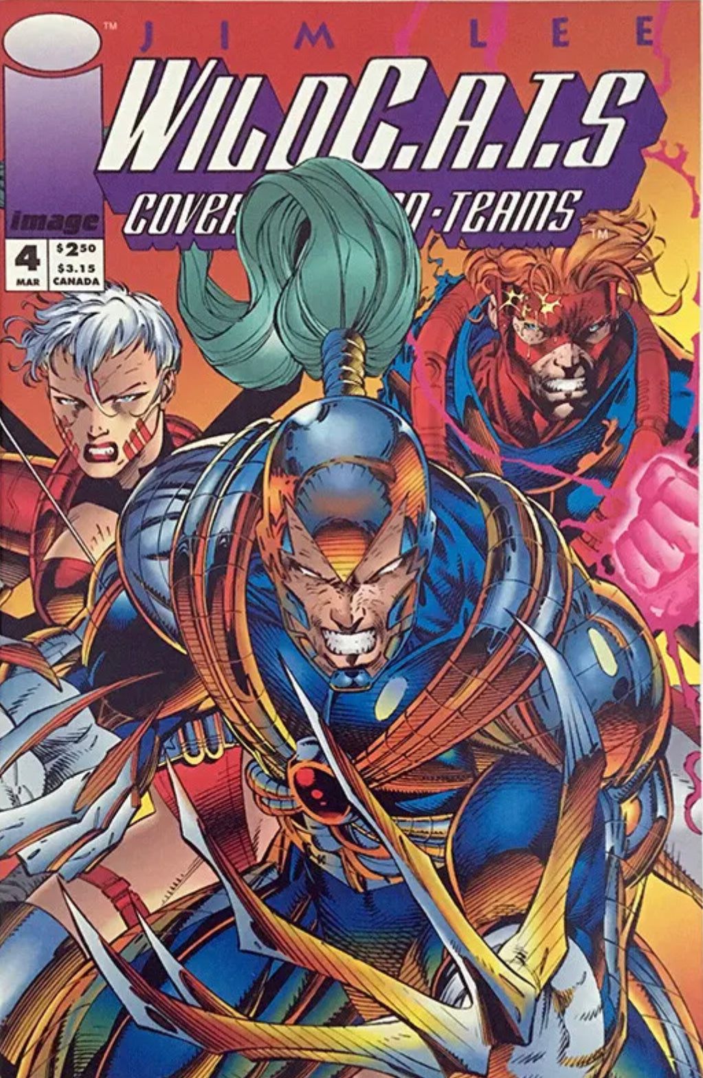 Image Comics Wildcats Covert-Action-Team #4 1993
