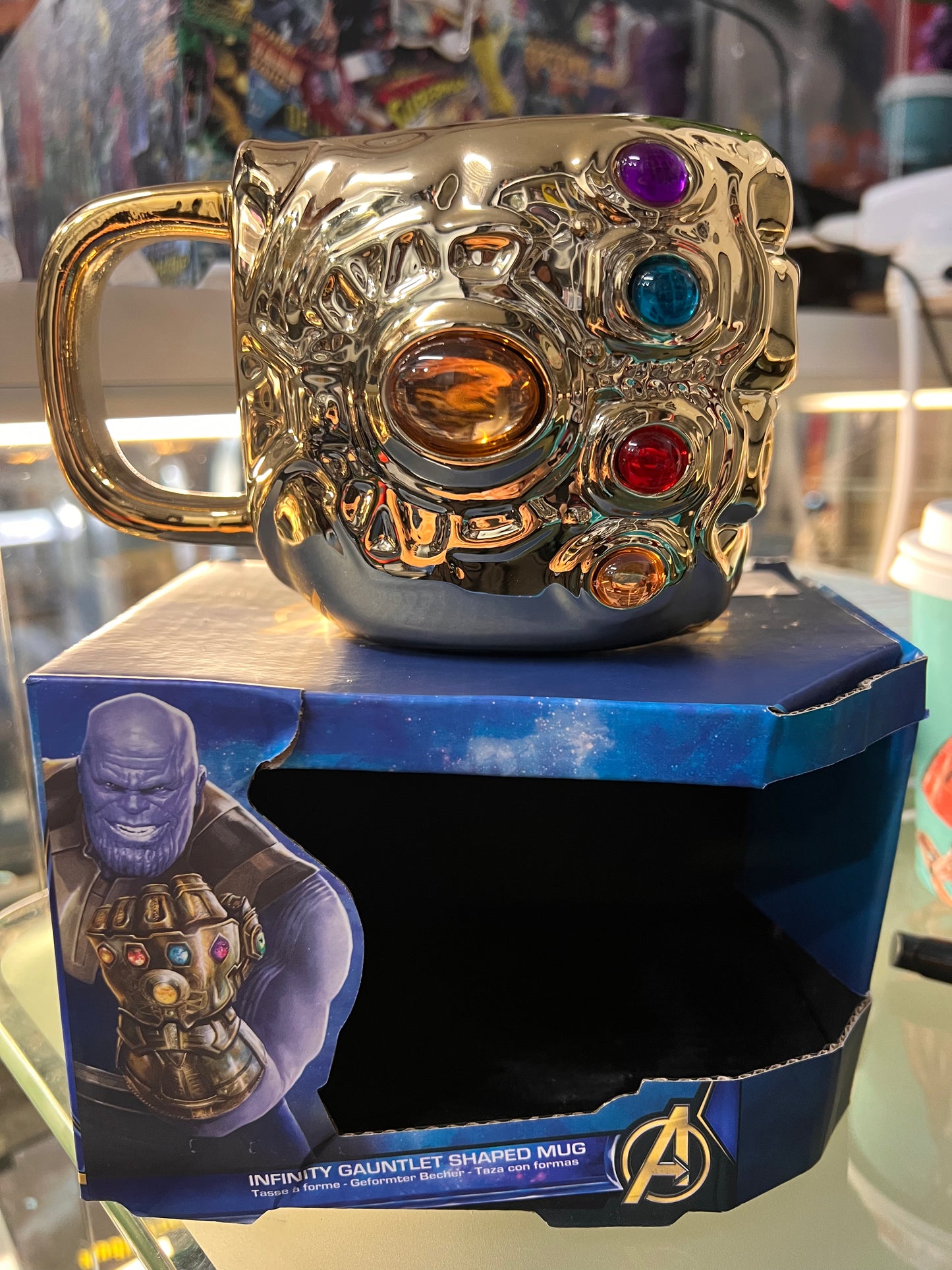 Avengers Infinity Gauntlet Shaped Mug Infinity War