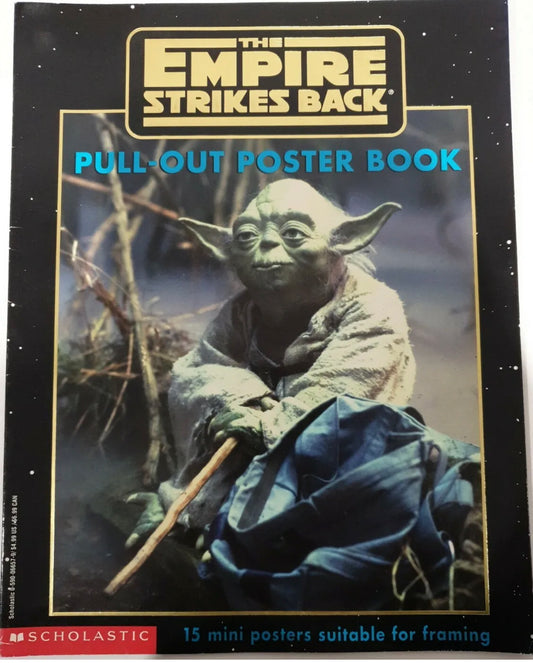 STAR WARS...THE EMPIRE STRIKES BACK PULL - OUT POSTER BOOK...SCHOLASTIC 1997