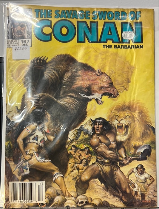 The Savage Sword of Conan #167