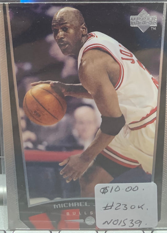 Micheal Jordan upper deck n230k