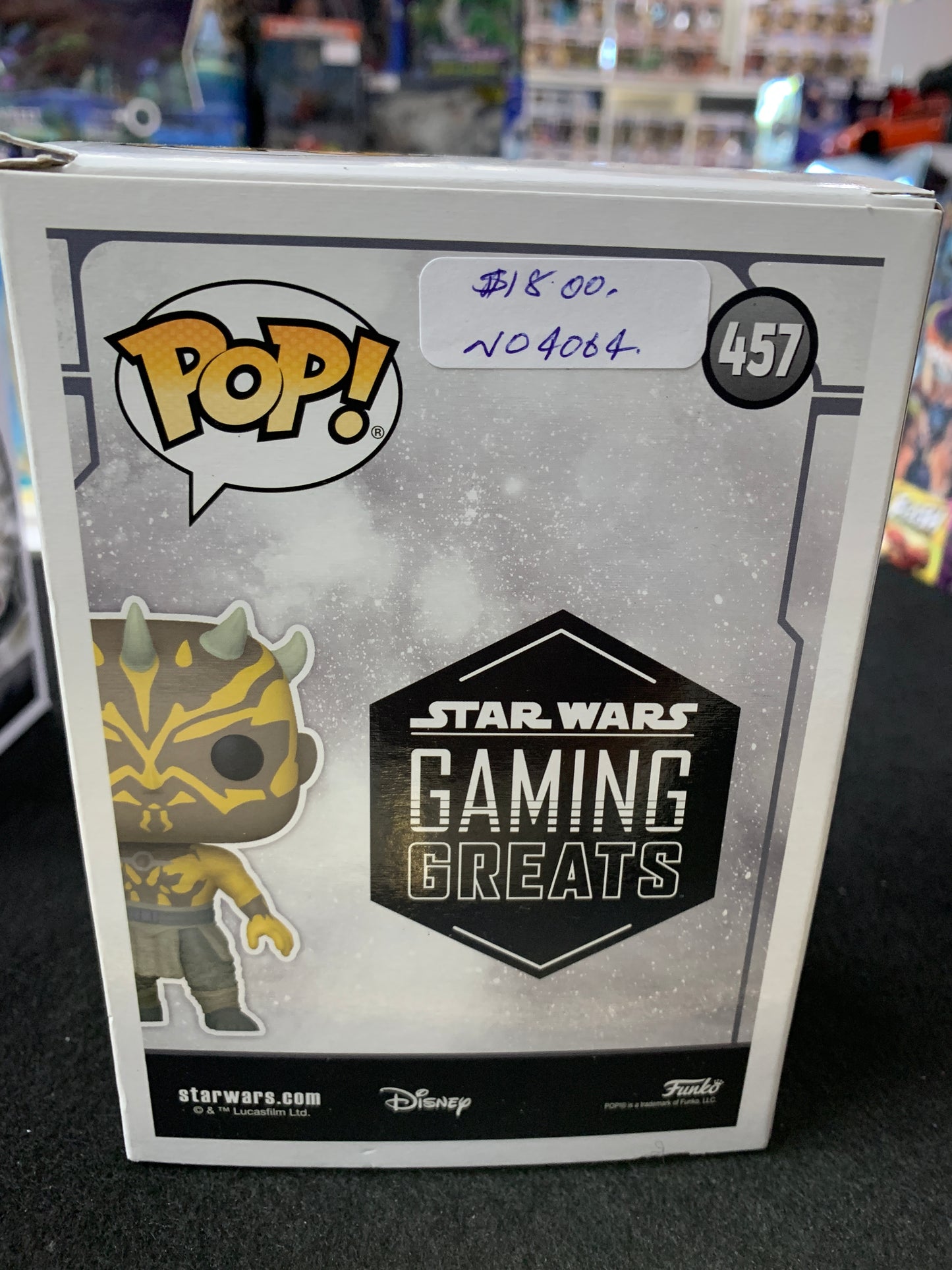 Pop vinyl Star Wars nightbrother 457 special edition