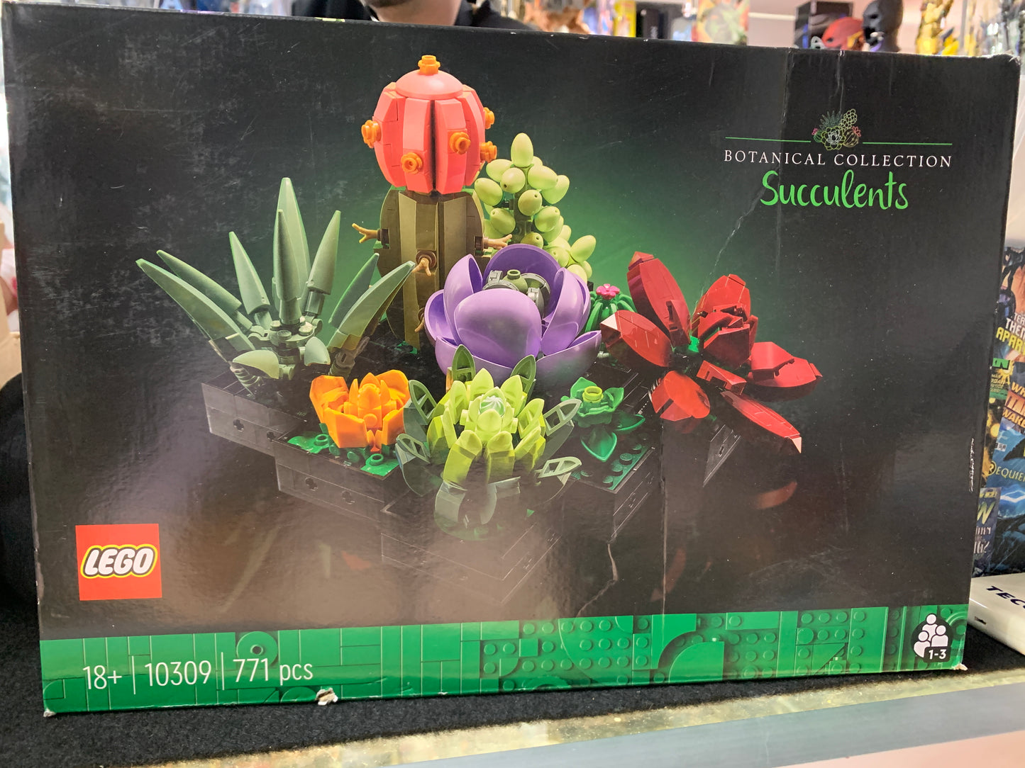LEGO botanical garden succulents slight box damage