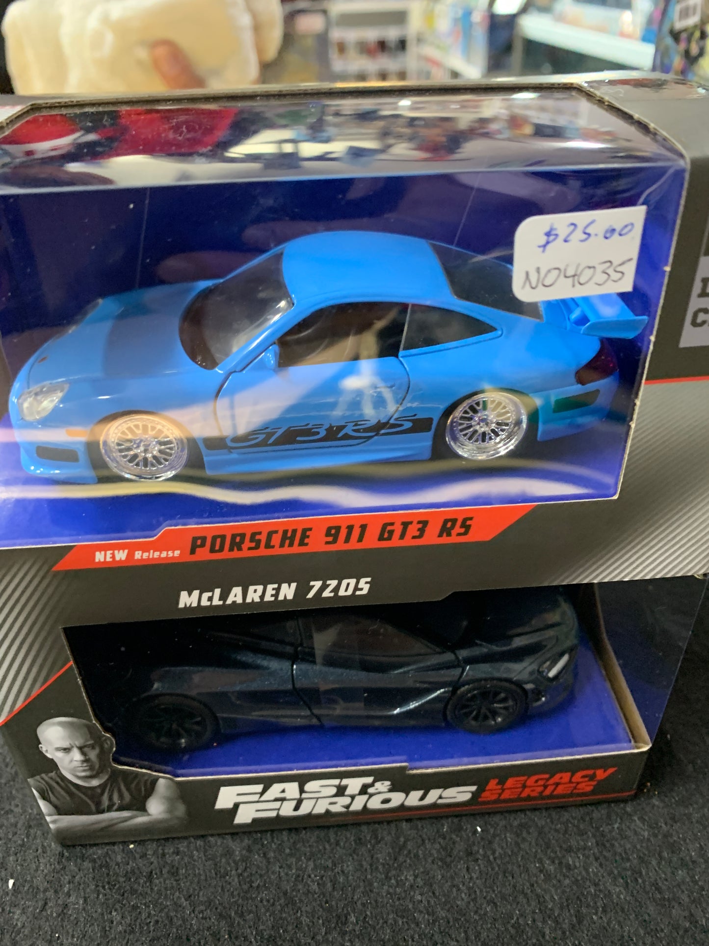 Fast and furious legacy’s series car Captain Comics and Collectables