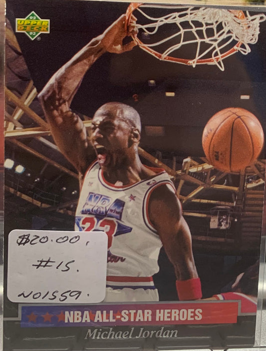 Michael Jordan upper deck n15